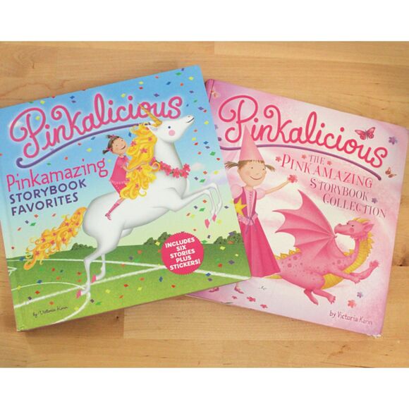 Set of 2 Hardcover Storybook Collections: Pinkalicious Children's Books - Picture 1 of 3